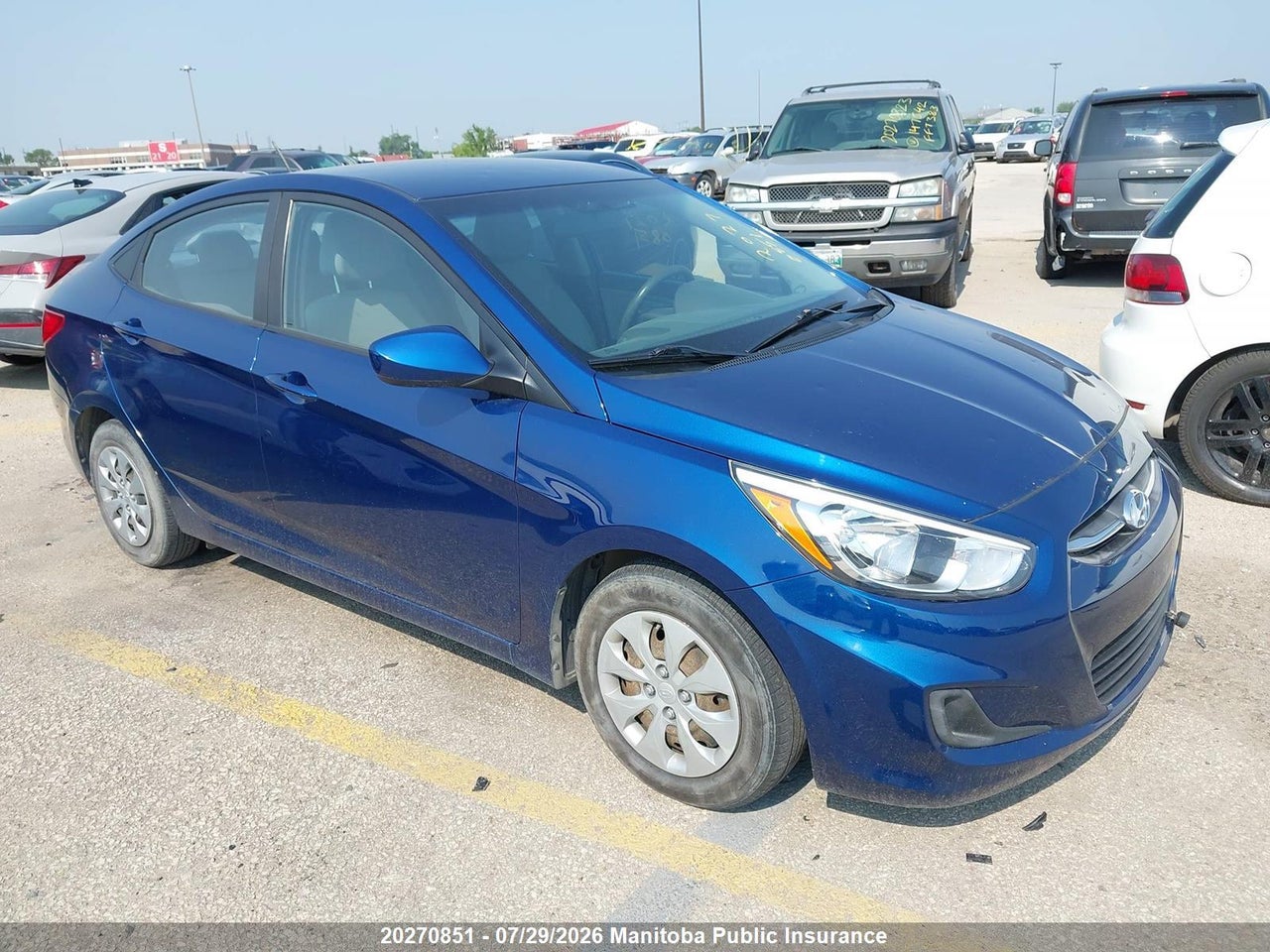 KMHCT4AE7GU166309 · 2016 HYUNDAI ACCENT GLS