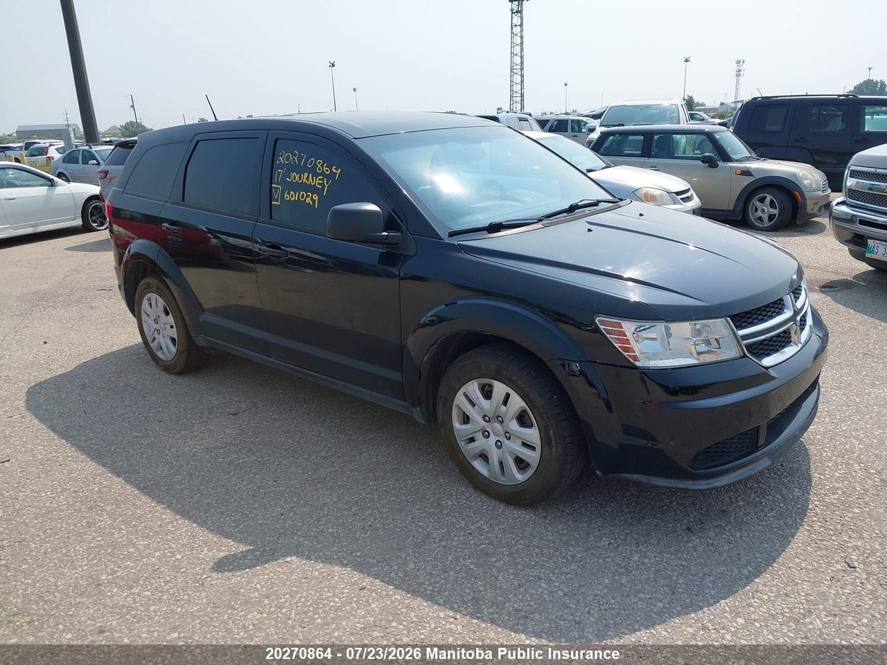3C4PDCABXHT601029 · 2017 DODGE JOURNEY SE