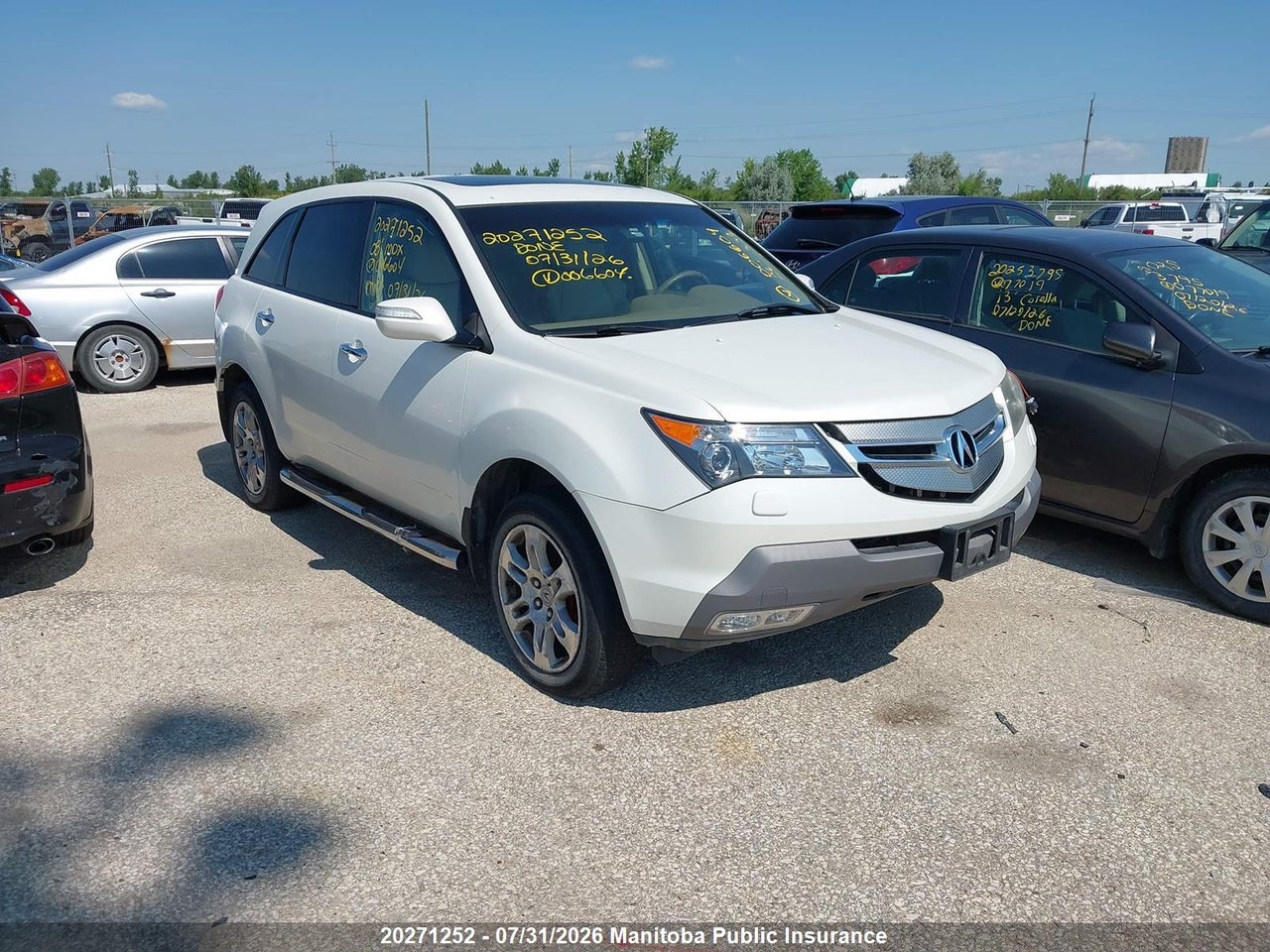 2HNYD28698H006604 · 2008 ACURA MDX
