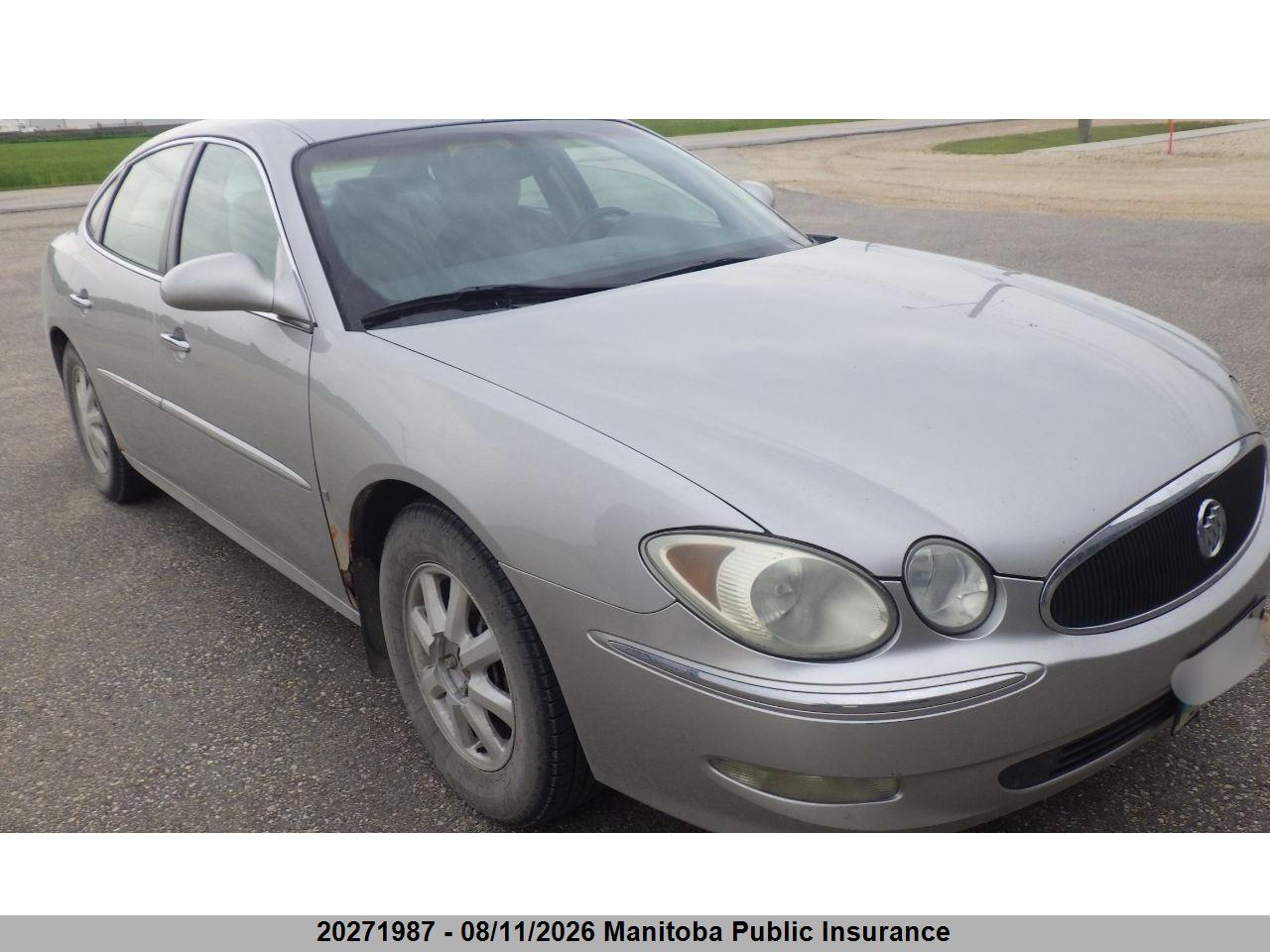 2G4WJ582461292061 · 2006 BUICK ALLURE CXL