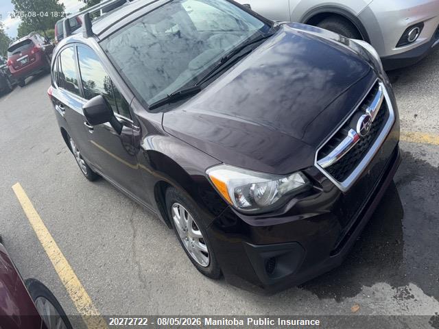 JF1GPAC66CH233554 · 2012 SUBARU impreza 2.0I