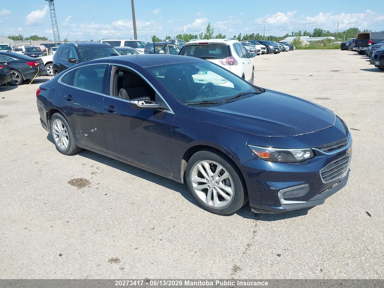 1G1ZE5ST8HF199202 · 2017 CHEVROLET MALIBU LT