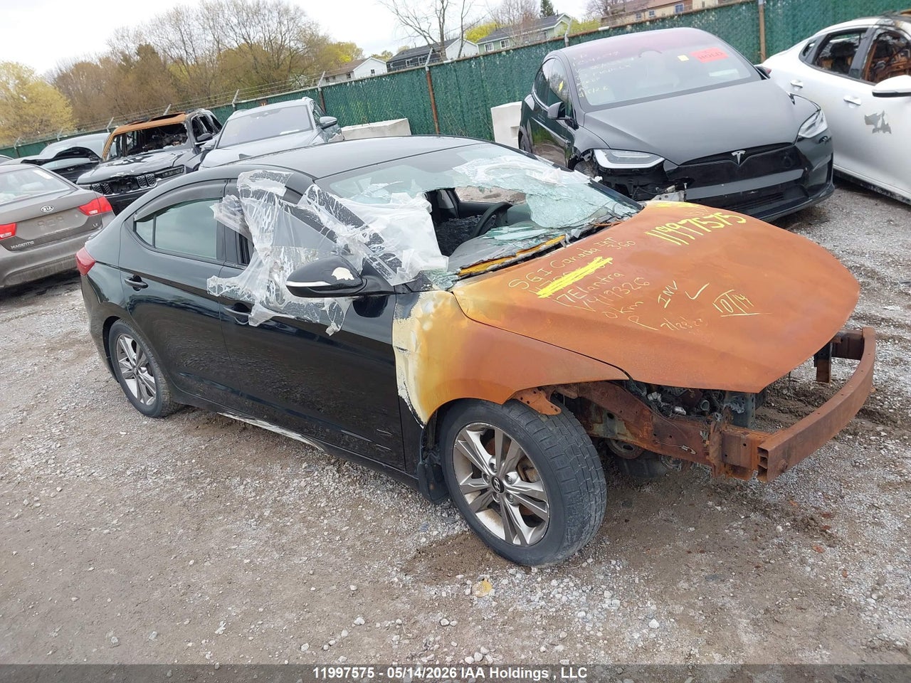 KMHD84LF6HU419326 · 2017 HYUNDAI ELANTRA GL