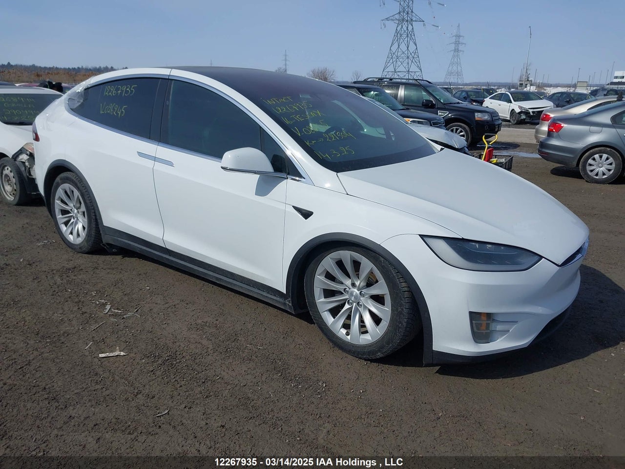 5YJXCDE20GF026245 · 2016 TESLA MODEL X 60D/70D/75D/90D
