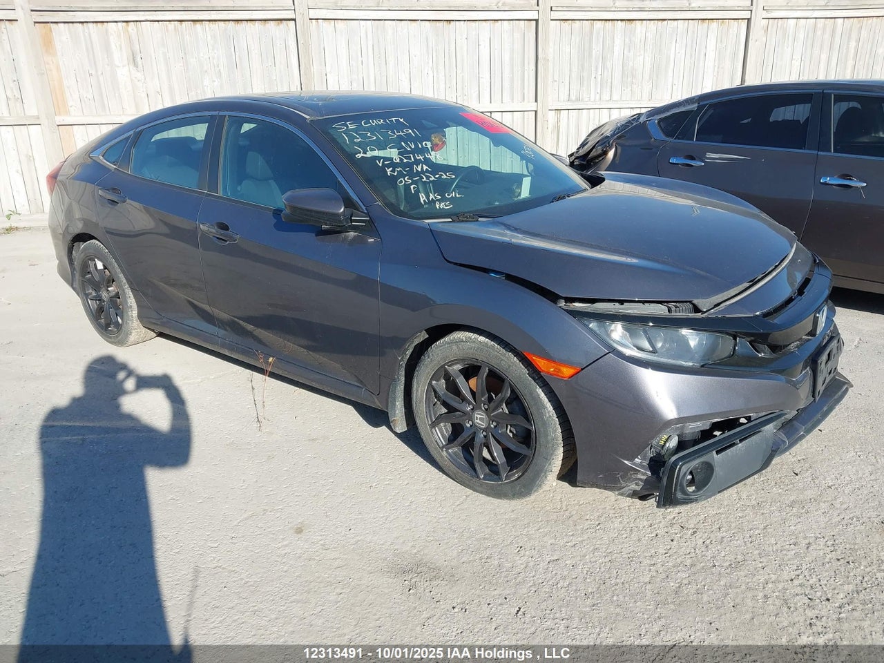 2HGFC2F87LH027448 · 2020 HONDA CIVIC SPORT