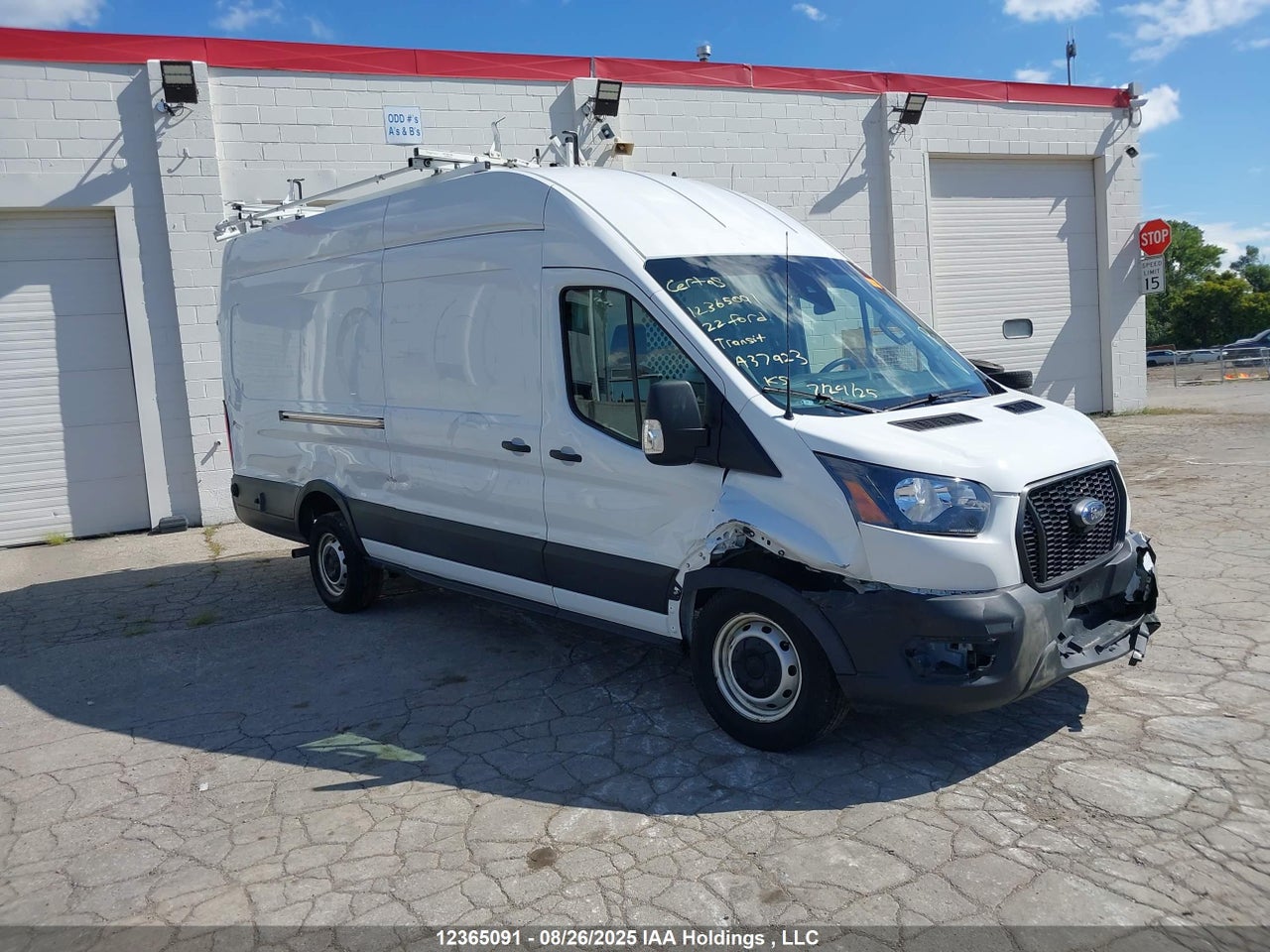 1FTBR3X81NKA37923 · 2022 FORD transit t-250