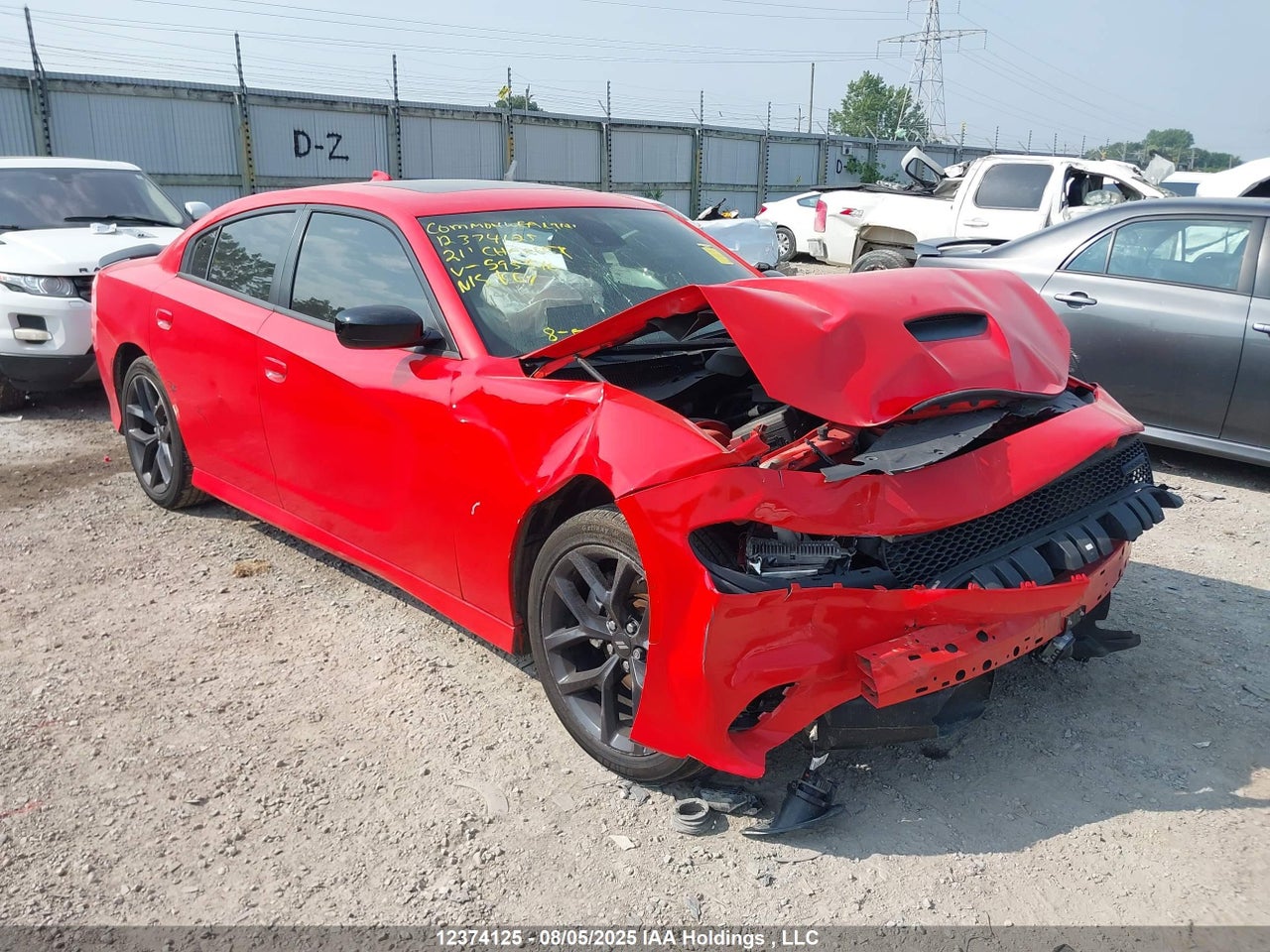 2C3CDXHG2MH595516 · 2021 DODGE CHARGER GT