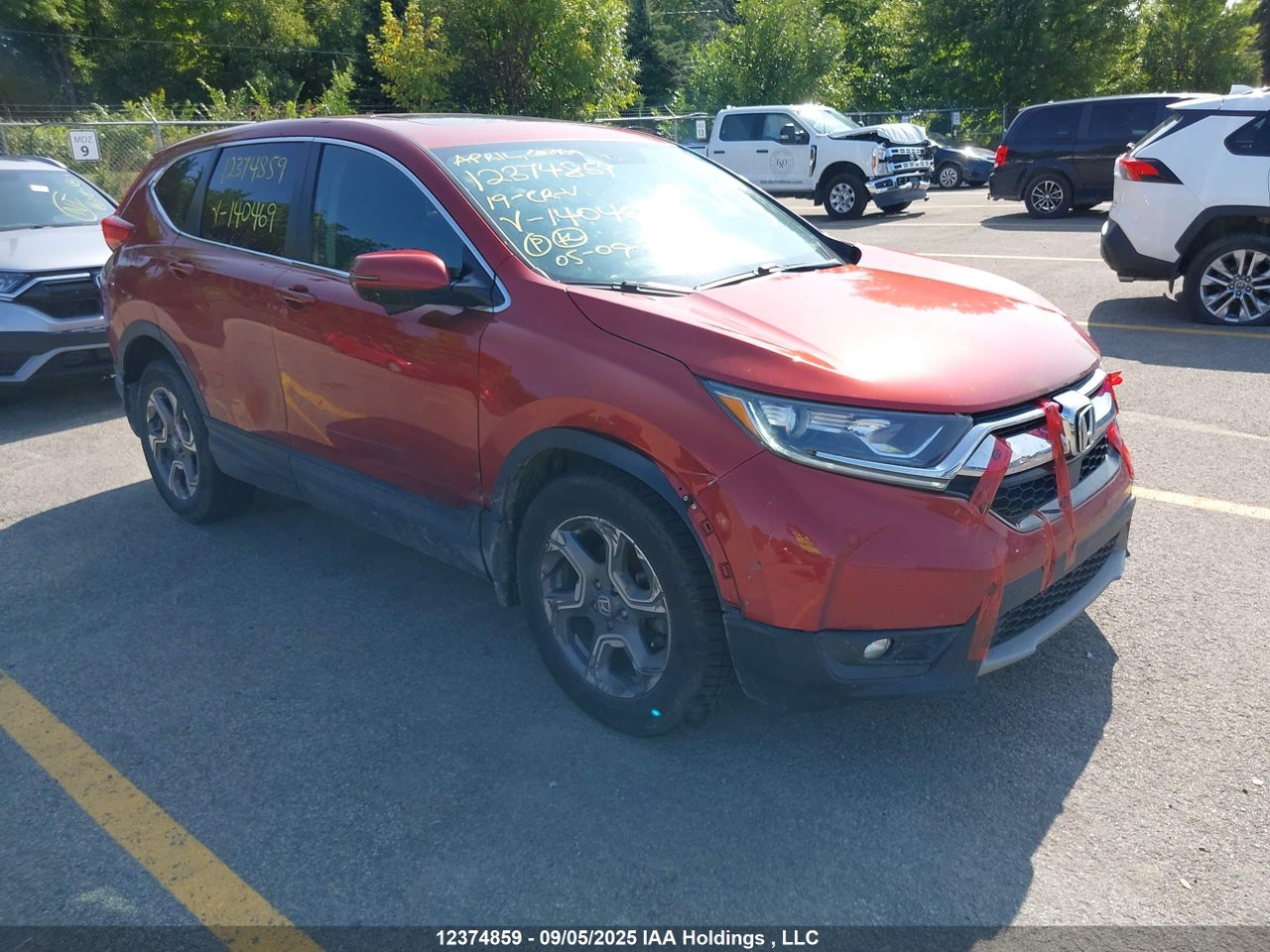 2HKRW2H55KH140469 · 2019 HONDA CR-V EX