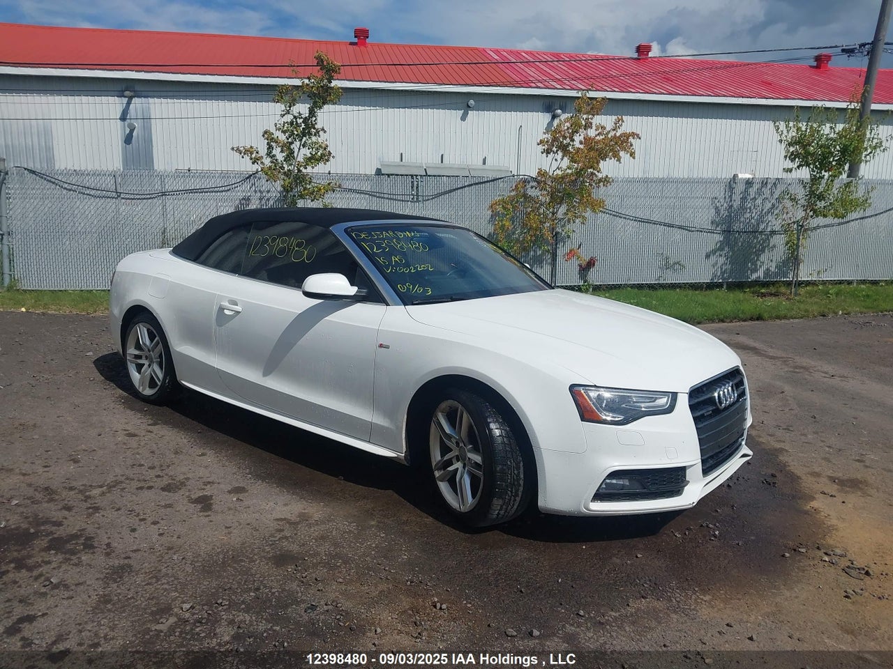 WAUWFBFH6FN002202 · 2015 AUDI A5 TECHNIK · 1/12