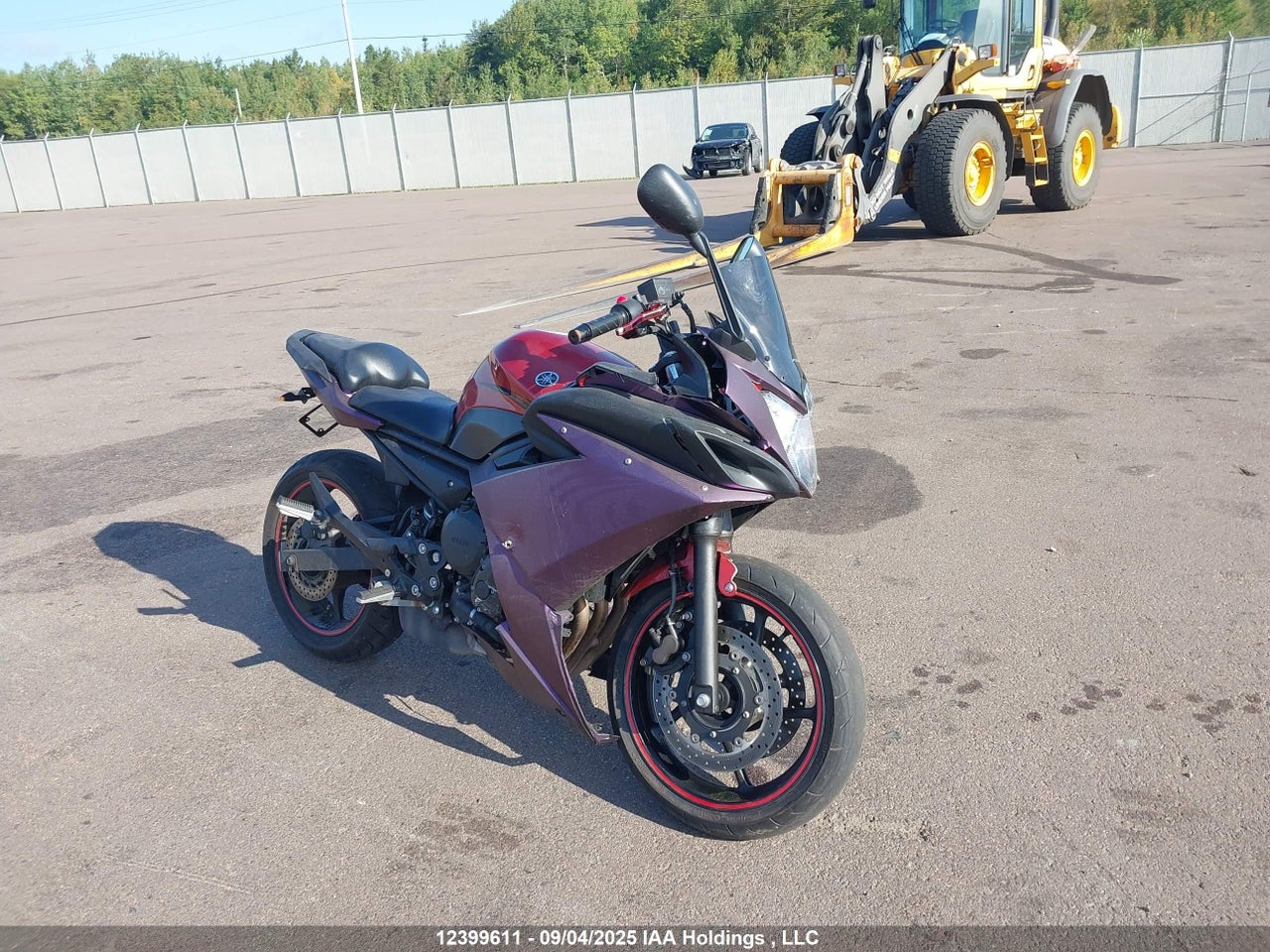 JYARJ18N9BA001232 · 2011 YAMAHA FZ6 R
