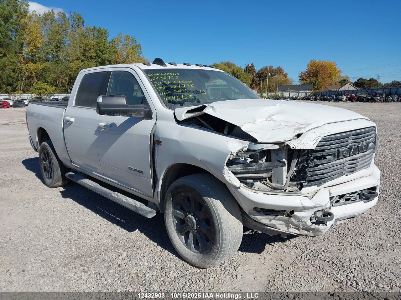 3C6UR5DJ0LG227736 · 2020 RAM 2500 BIG HORN · 1/12