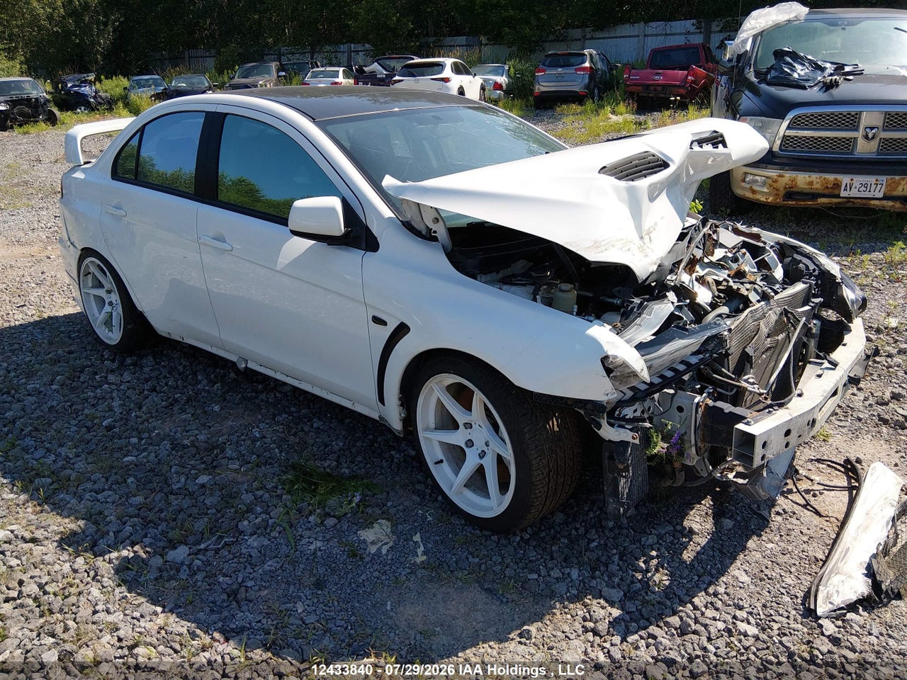 JA32W8FV8BU029961 · 2011 MITSUBISHI LANCER EVOLUTION GSR · 1/12