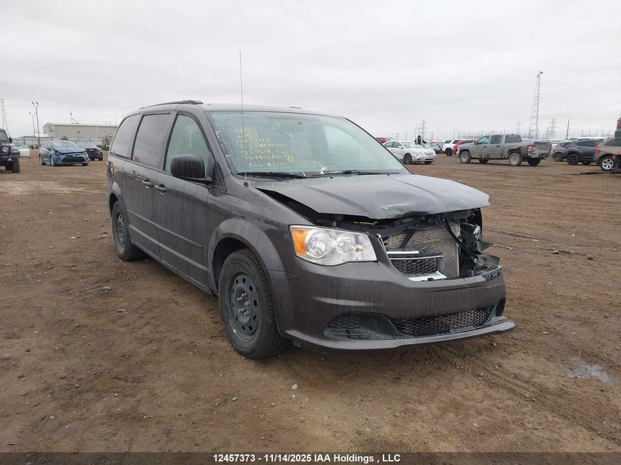2C4RDGBG5GR317514 · 2016 DODGE GRAND CARAVAN SE · 1/12