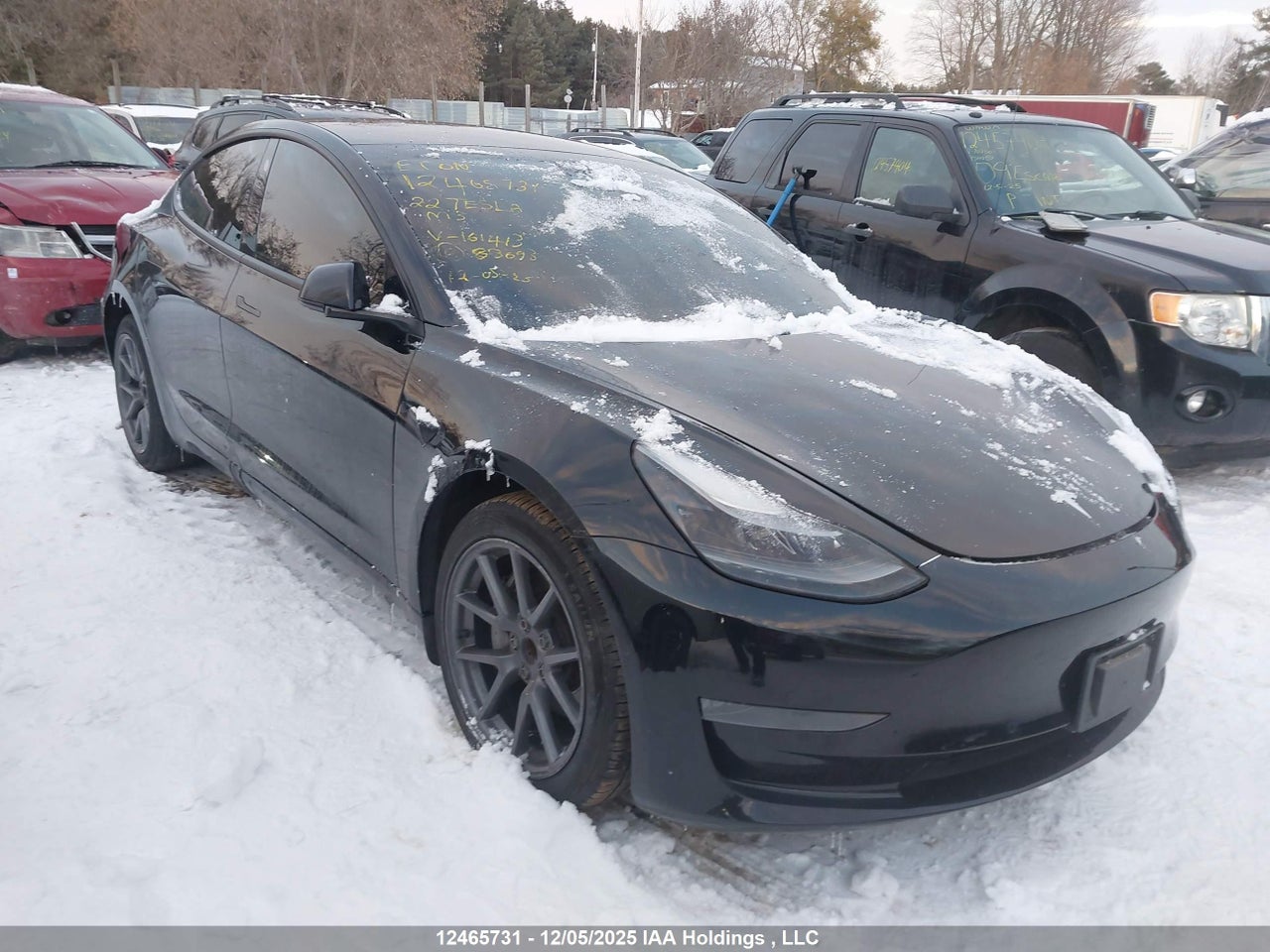 5YJ3E1EA7NF161413 · 2022 TESLA MODEL 3 RWD/STANDARD RANGE