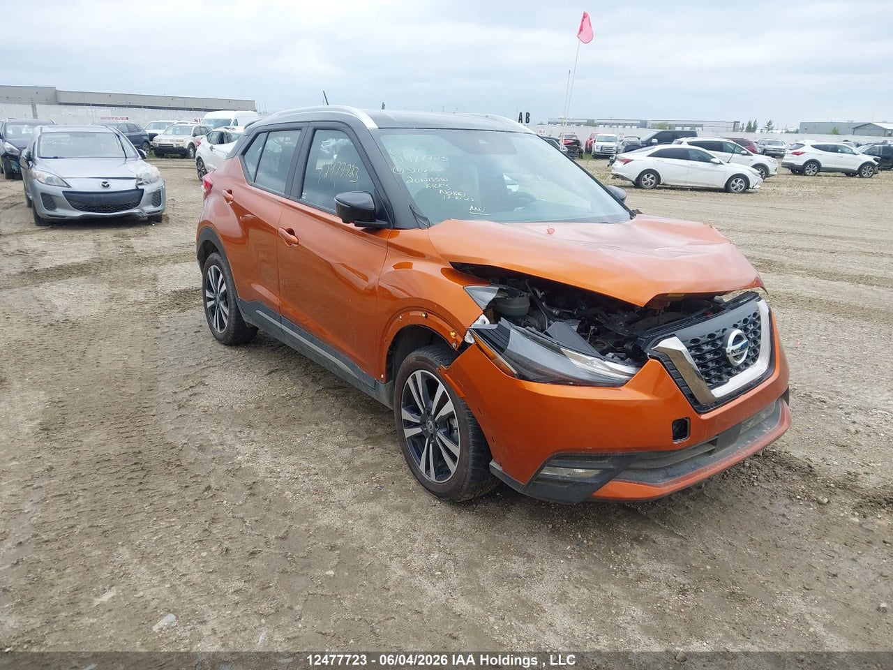 3N1CP5DV0LL520222 · 2020 NISSAN KICKS SR · 1/12