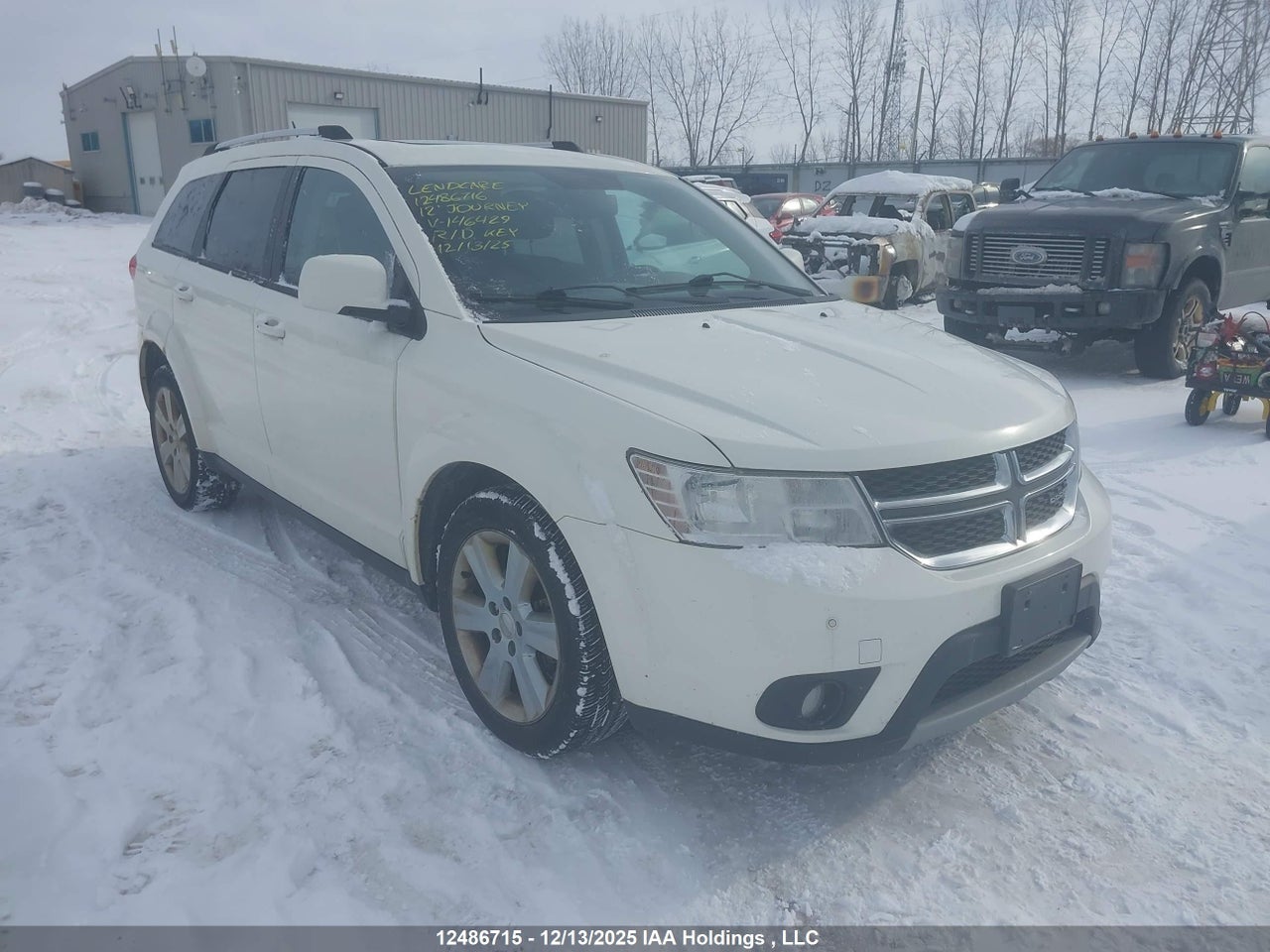 3C4PDCCG5CT****** · 2012 DODGE JOURNEY SXT
