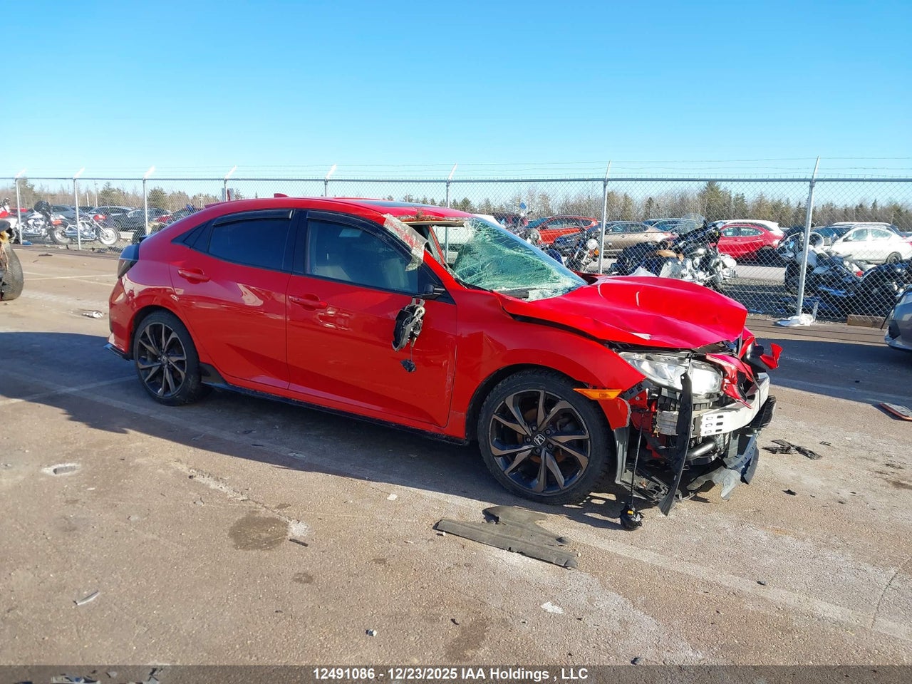 SHHFK7G49JU307867 · 2018 HONDA CIVIC SPORT