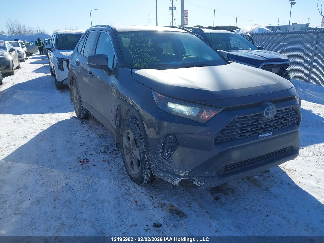 2T3BWRFV4NW150503 · 2022 TOYOTA RAV4 LE