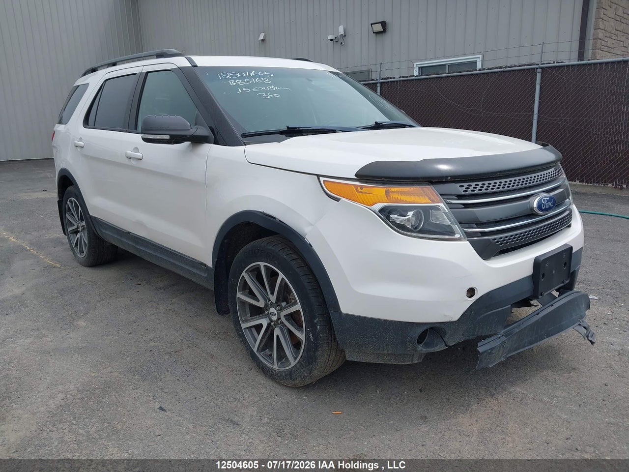 1FM5K8D83FGB85168 · 2015 FORD EXPLORER XLT