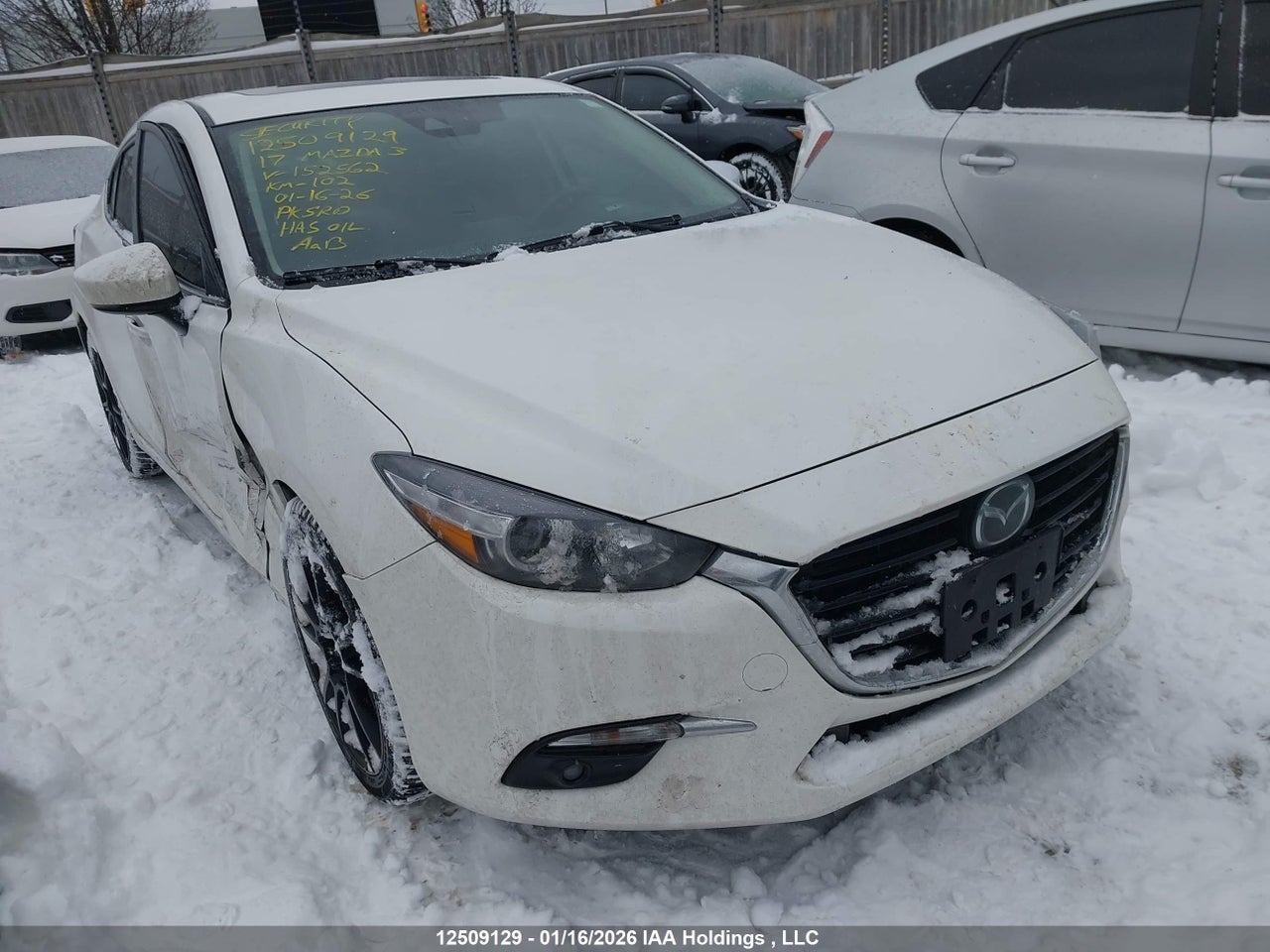 JM1BN1W30H1****** · 2017 MAZDA MAZDA3 GT