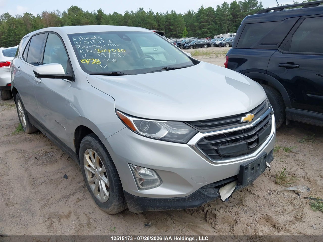 2GNAXJEVXL6197787 · 2020 CHEVROLET EQUINOX LT