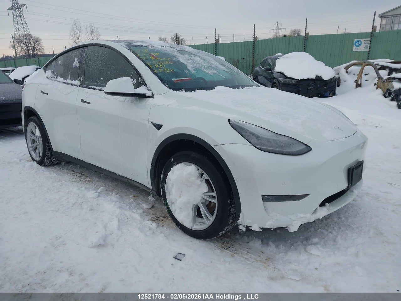 7SAYGDEE3NF509845 · 2022 TESLA MODEL Y LONG RANGE · 1/12
