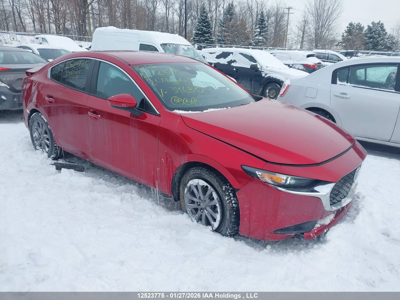 JM1BPACL2M1346342 · 2021 MAZDA MAZDA3