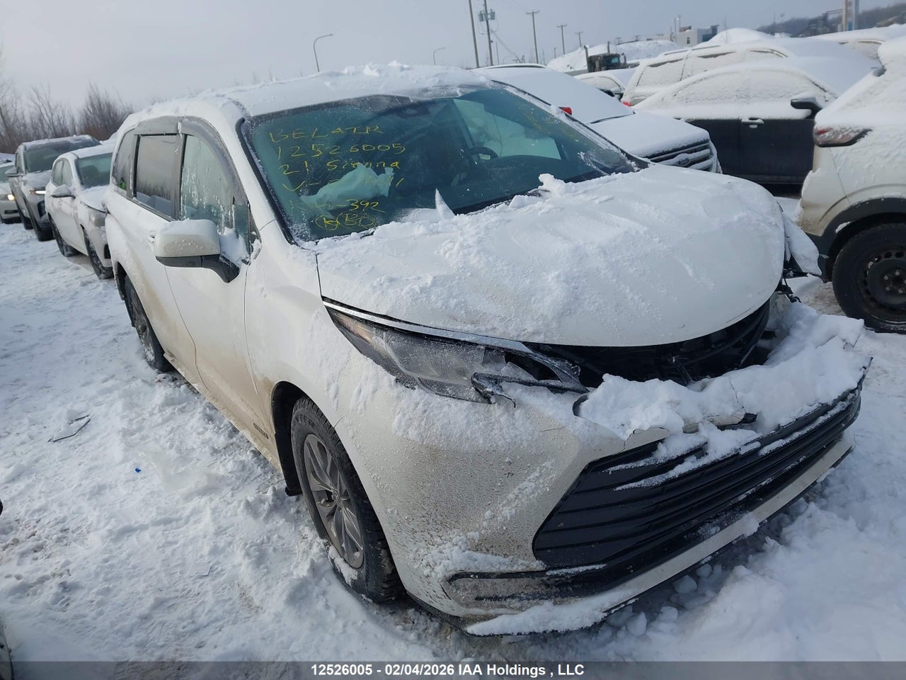 5TDGRKEC8MS007011 · 2021 TOYOTA SIENNA