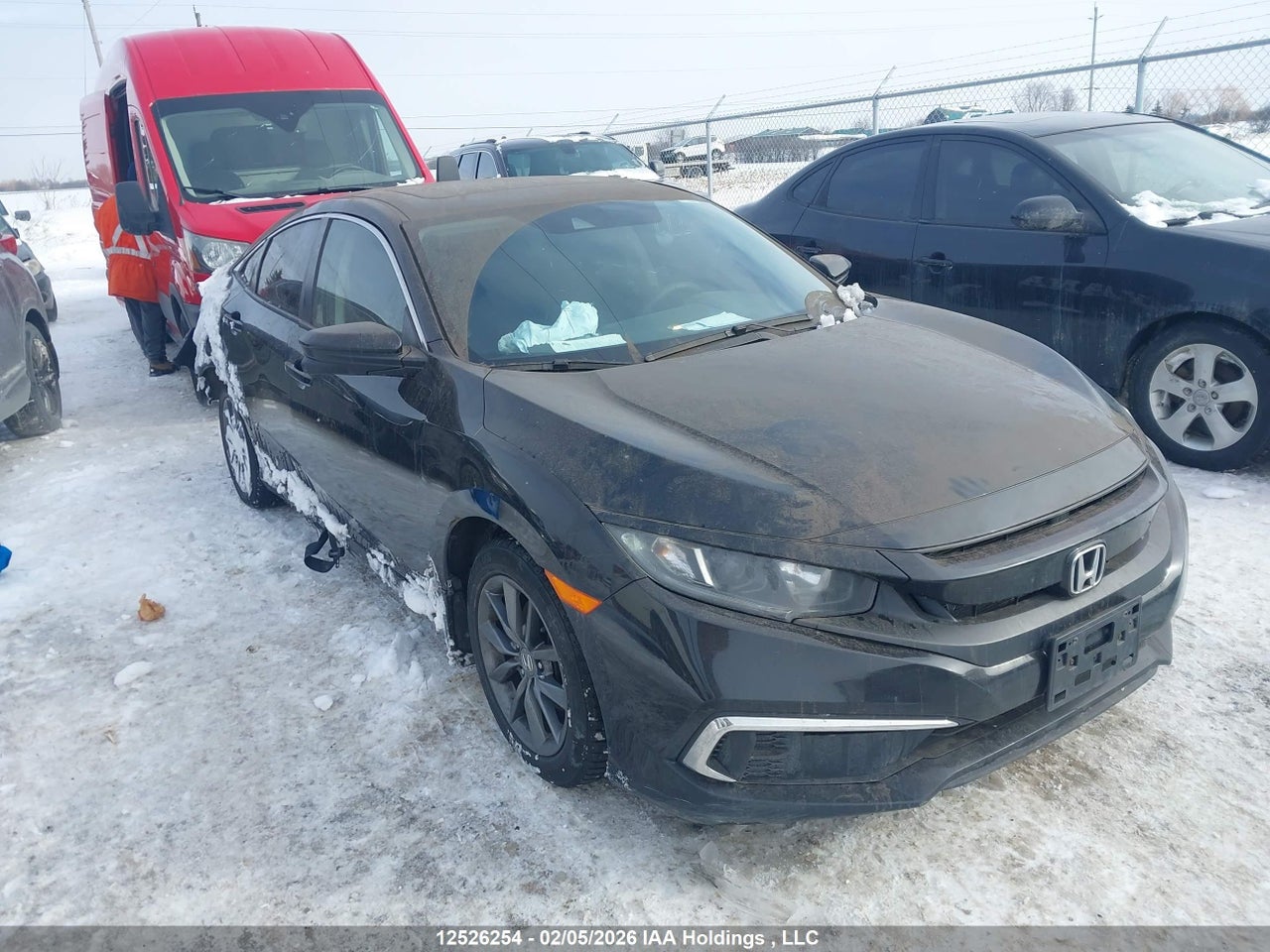 2HGFC2F75LH025544 · 2020 HONDA CIVIC EX 4DR