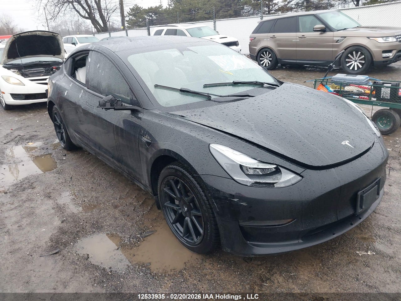 5YJ3E1EB2NF253344 · 2022 TESLA MODEL 3 LONG RANGE