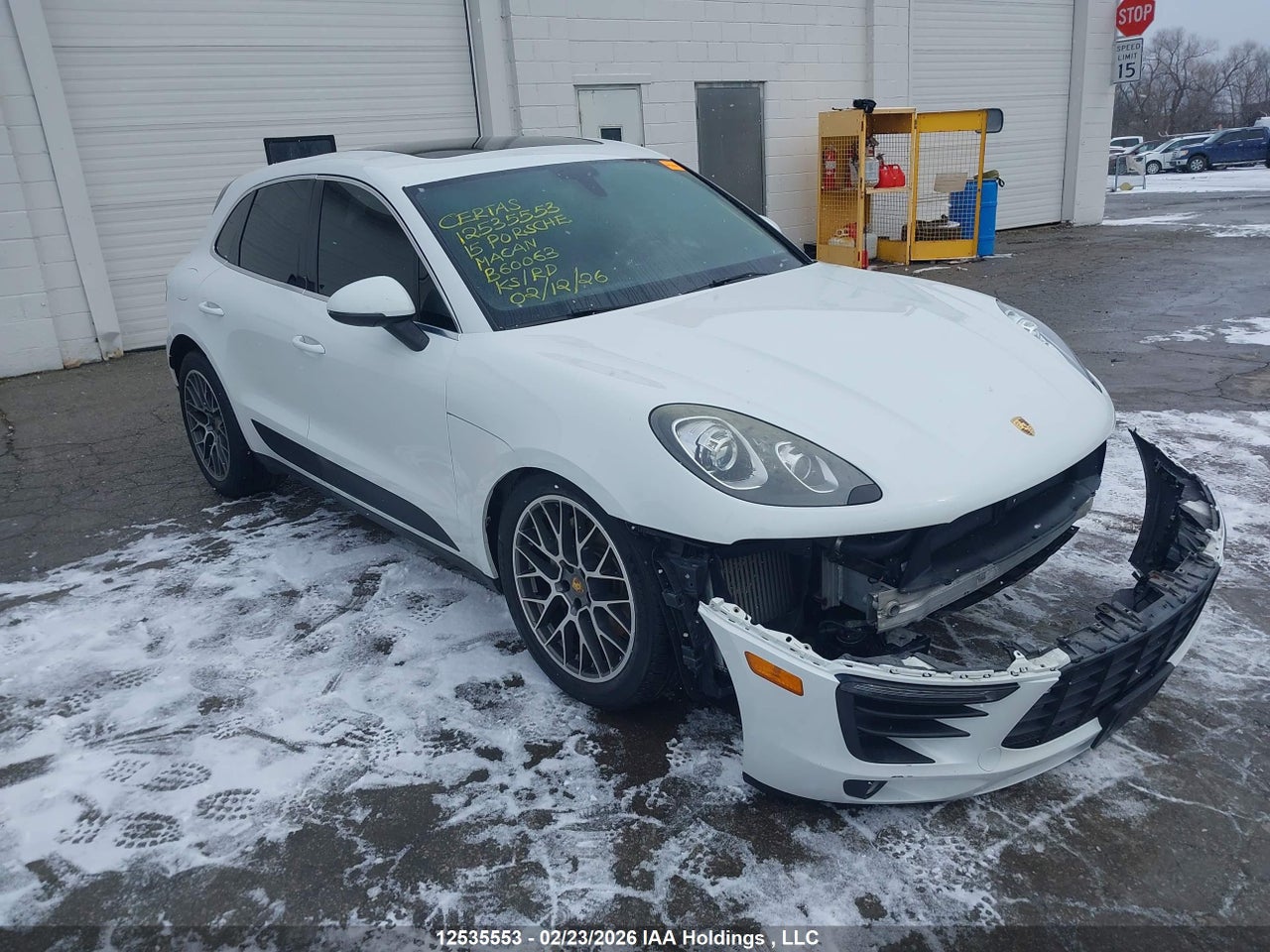 WP1AB2A57FL****** · 2015 PORSCHE MACAN S · 1/12