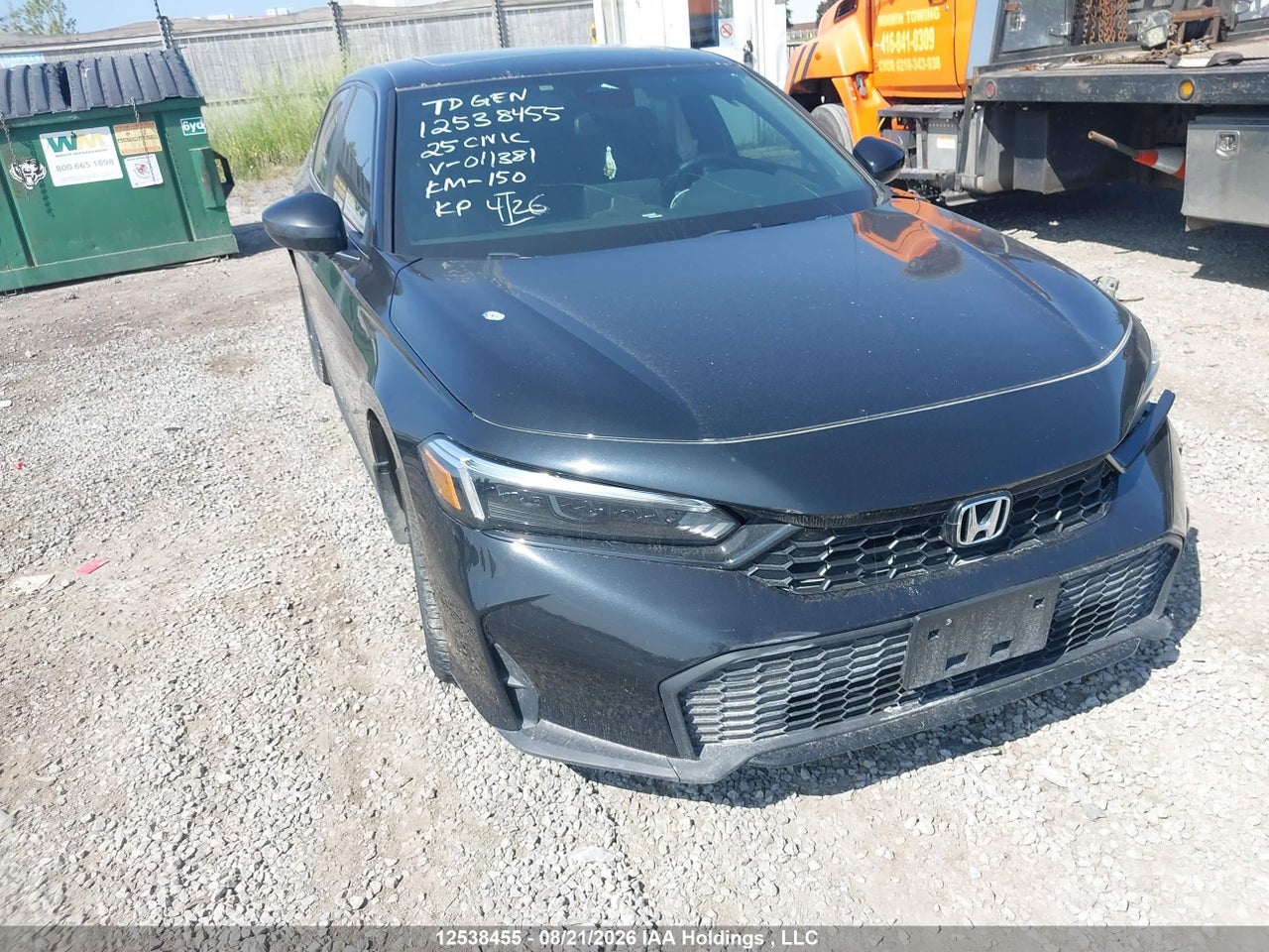 2HGFE4F83SH011381 · 2025 HONDA CIVIC SPORT HYBRID/SPORT TOURING HYBRID