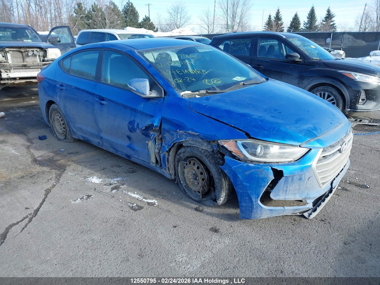 KMHD84LFXHU130529 · 2017 HYUNDAI ELANTRA · 1/12