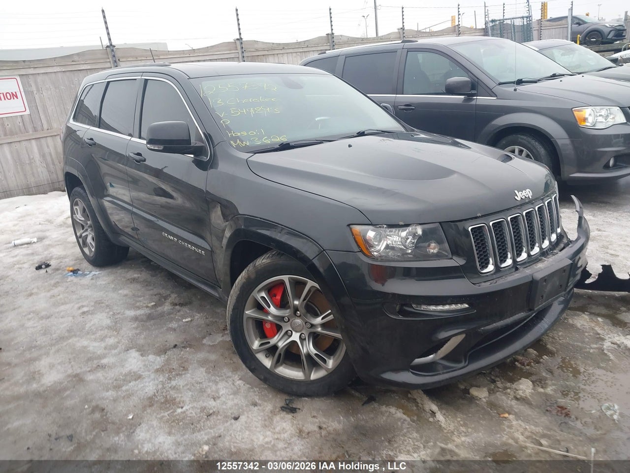 1C4RJFDJ5DC547893 · 2013 JEEP GRAND CHEROKEE SRT8 · 1/12