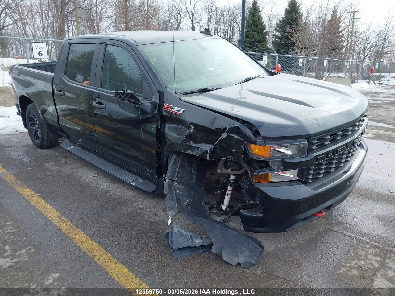 1GCPYCEK2NZ****** · 2022 CHEVROLET SILVERADO 1500 · 1/12