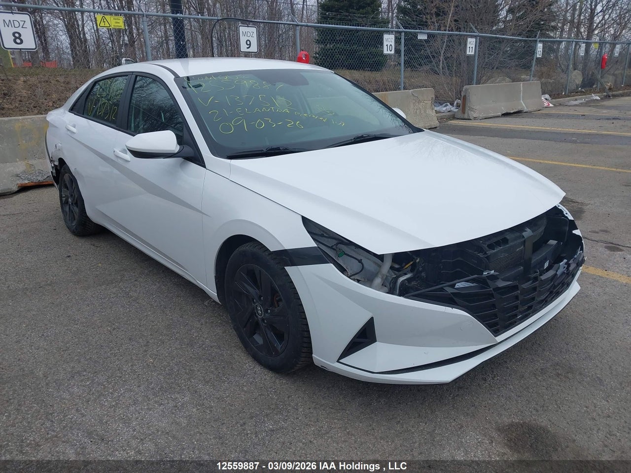 KMHLM4AGXMU137512 · 2021 HYUNDAI ELANTRA PREFERRED IVT