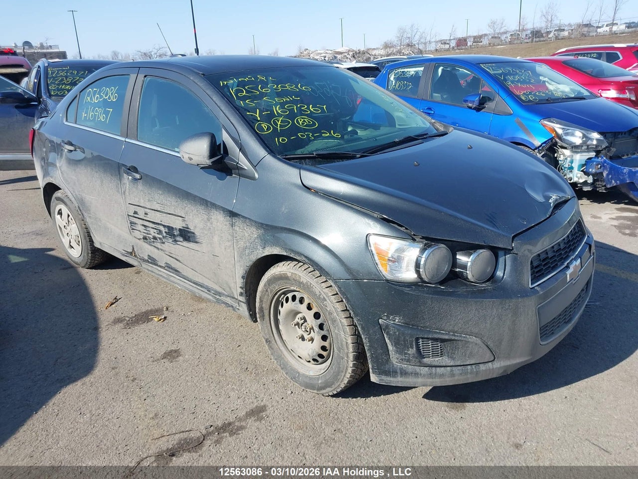 1G1JC5SH1F4169367 · 2015 CHEVROLET SONIC