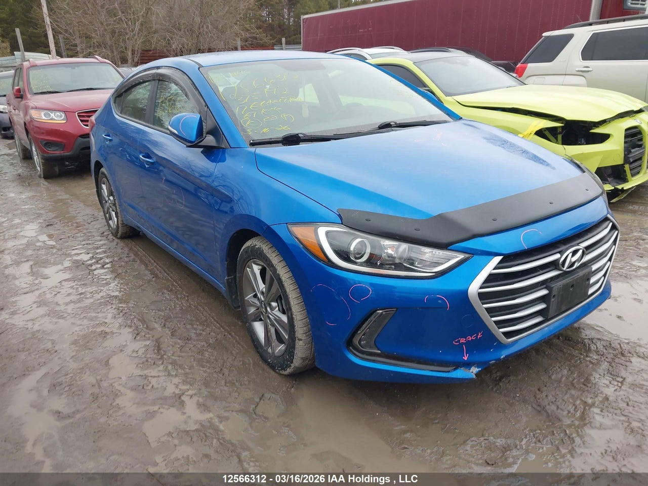 KMHD84LF9HU375192 · 2017 HYUNDAI ELANTRA · 1/12