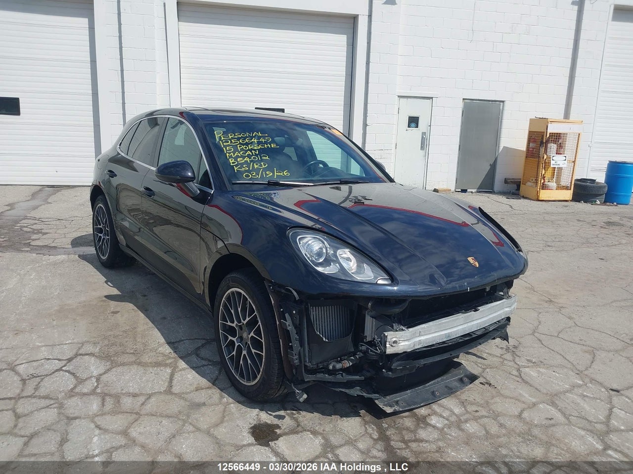 WP1AB2A54FL****** · 2015 PORSCHE MACAN S · 1/12