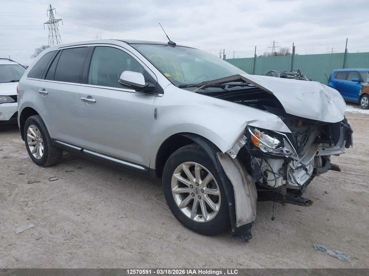 2LMDJ8JKXFB****** · 2015 LINCOLN MKX · 1/12