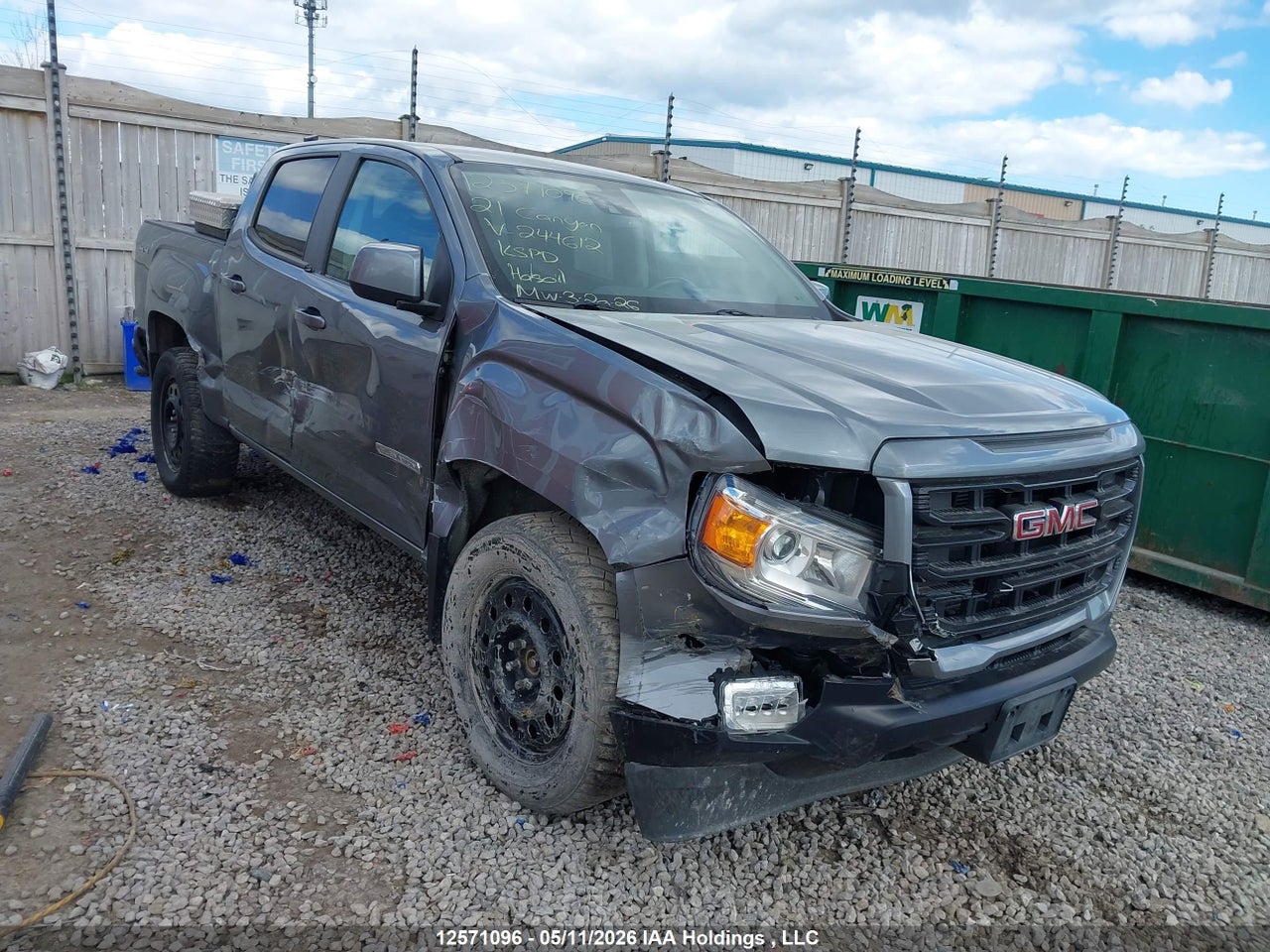 1GTG6CEN6M1244612 · 2021 GMC CANYON ELEVATION
