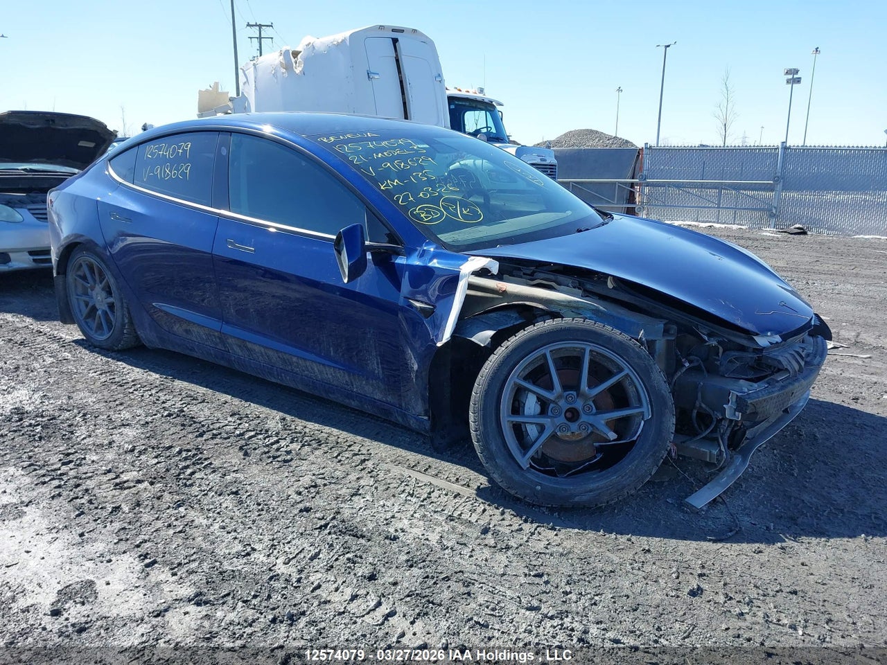 5YJ3E1EA5MF918629 · 2021 TESLA MODEL 3 STANDARD RANGE/STANDARD RANGE PLUS