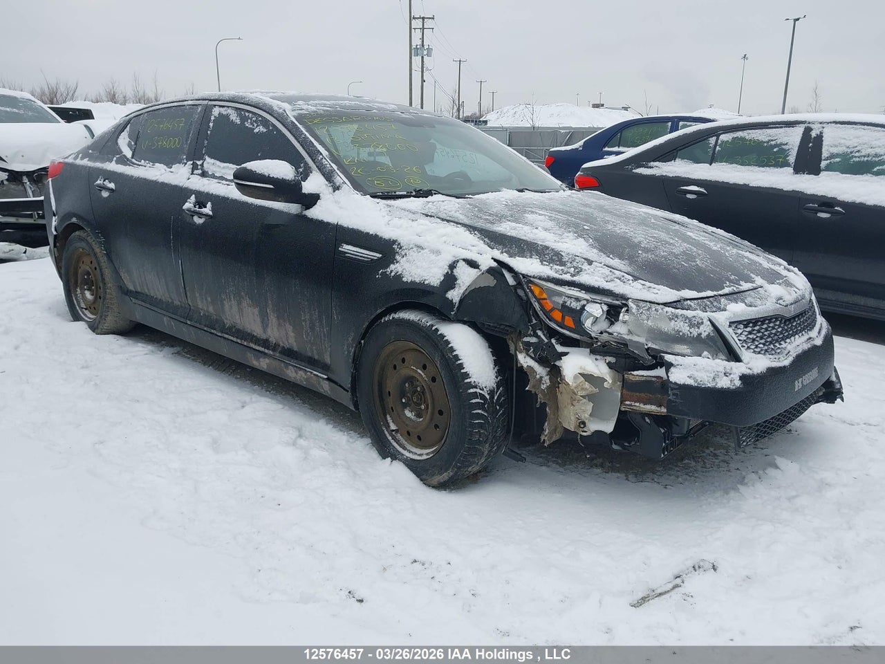 KNAGM4A78D5****** · 2013 KIA OPTIMA LX · 1/12