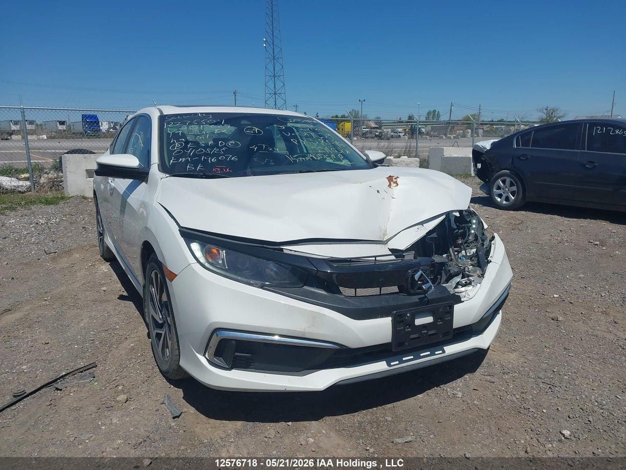 2HGFC2F78KH017629 · 2019 HONDA CIVIC EX