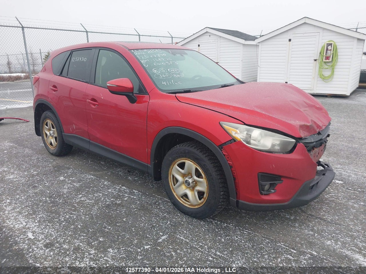 JM3KE4CY1G0660553 · 2016 MAZDA CX-5 GS