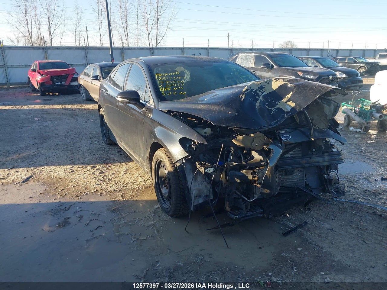 1FA6P0H76F5121950 · 2015 FORD FUSION SE · 1/12