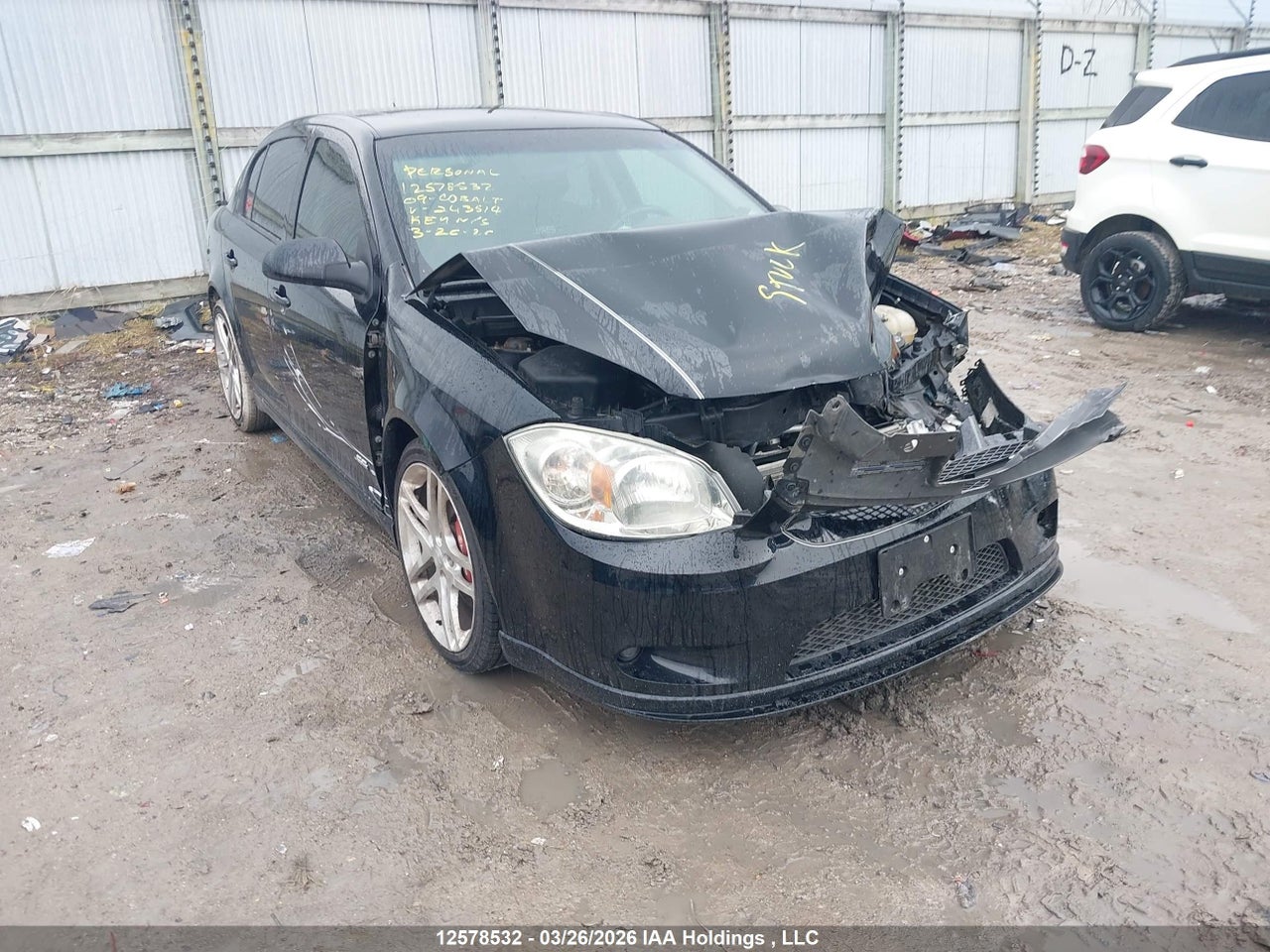 1G1AP58X097243514 · 2009 CHEVROLET COBALT SS