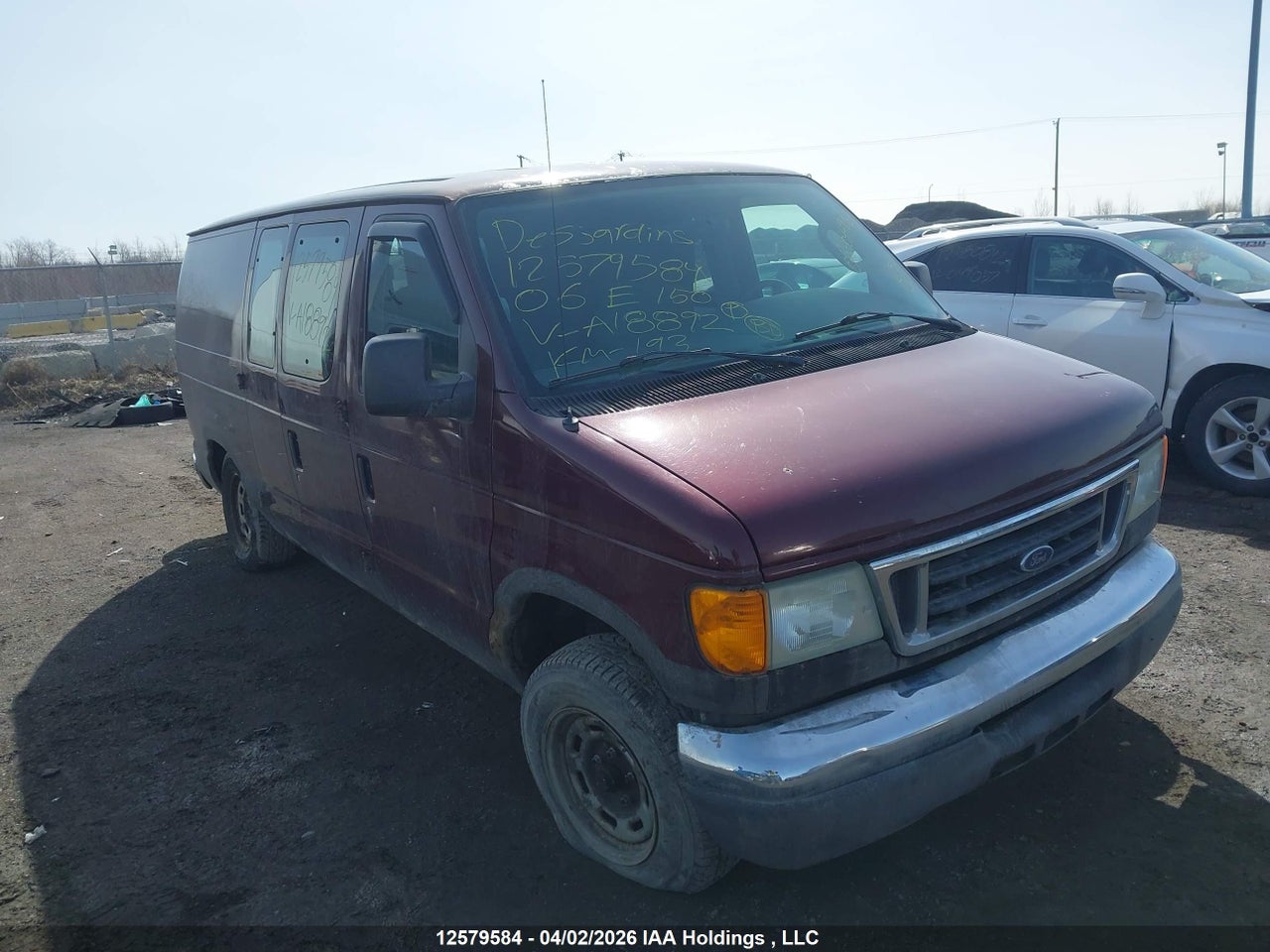1FTRE14W96HA18892 · 2006 FORD ECONOLINE E150 VAN