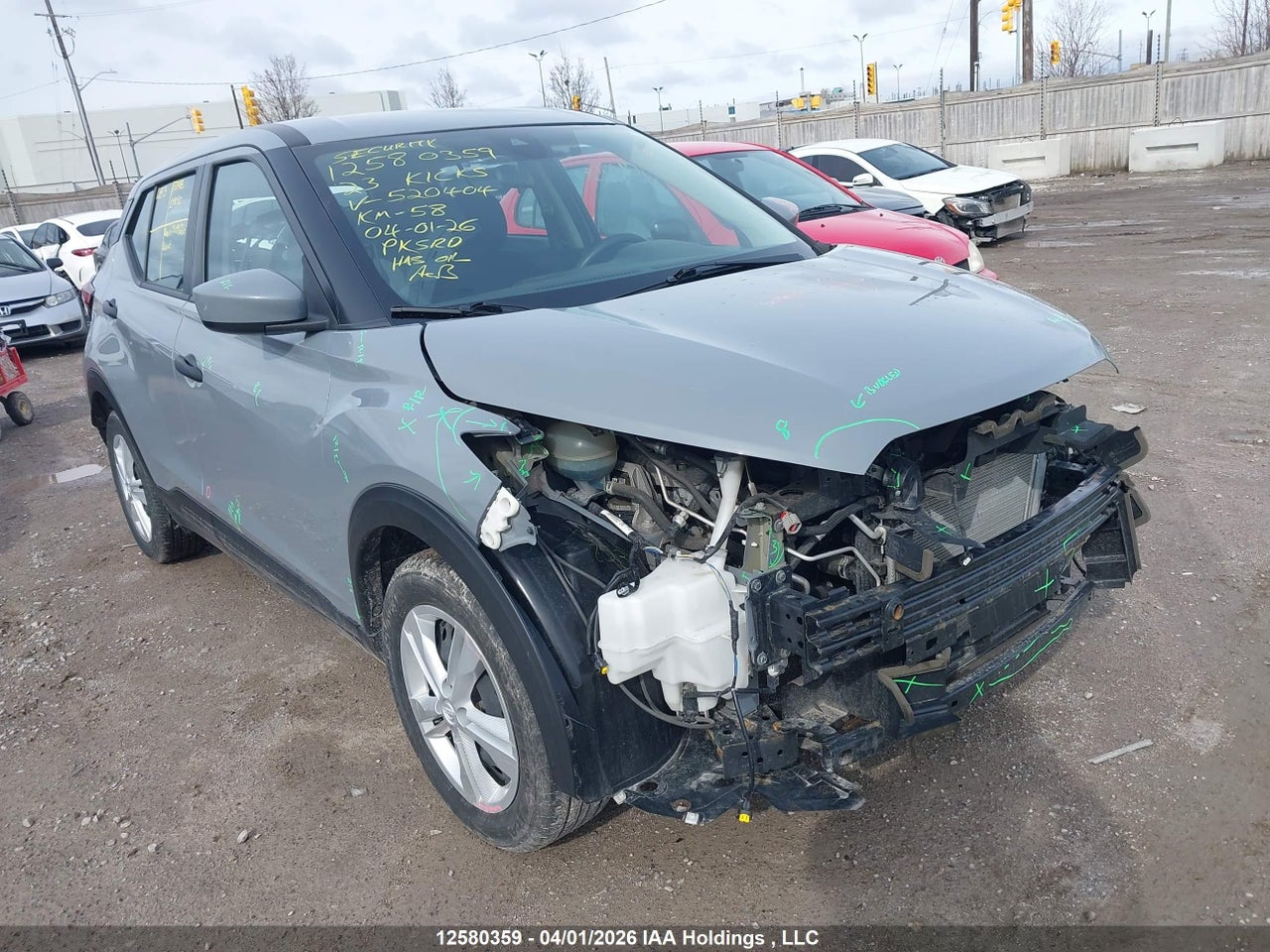 3N1CP5BV5PL****** · 2023 NISSAN KICKS S