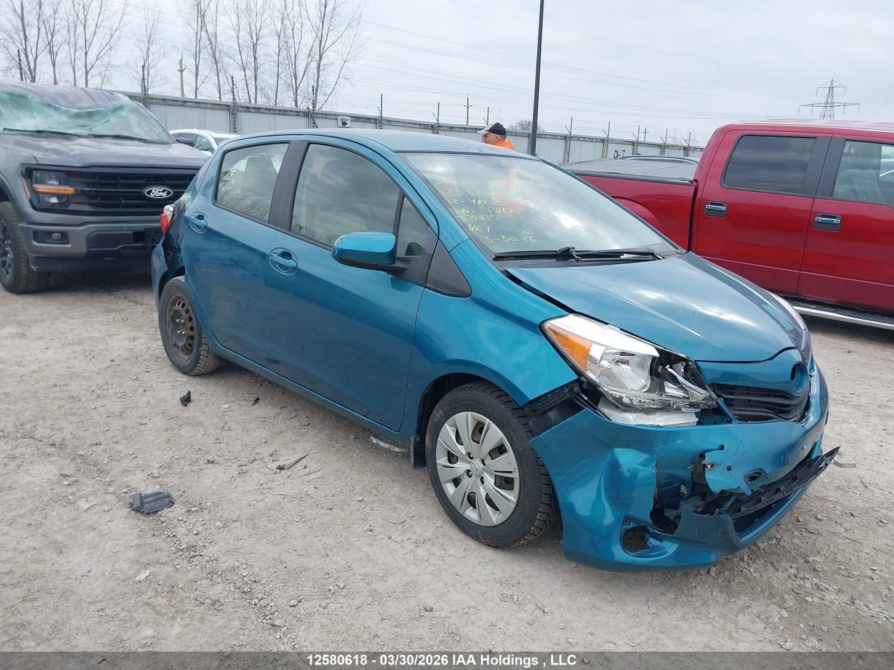 JTDKTUD31CD531670 · 2012 TOYOTA YARIS